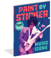 Paint by Sticker (Official): Music Icons