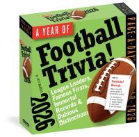 Year of Football Trivia! Page-A-Day® Calendar 2026